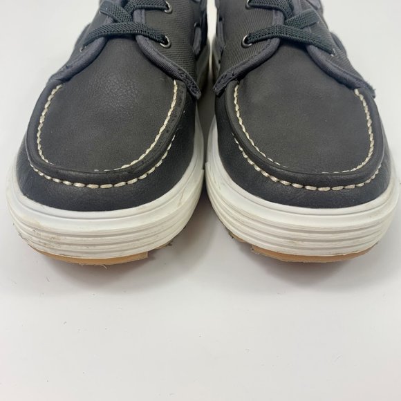 Nordstrom Noethan Grey Boys Boat Slip-On Shoes Size 13M - Picture 5 of 9